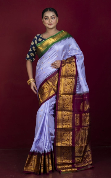 Exclusive Mahapar Gadwal Silk Saree