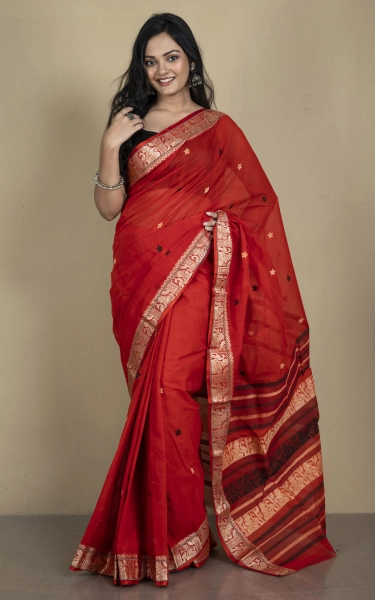 Bengal Handloom Cotton Baluchari Saree