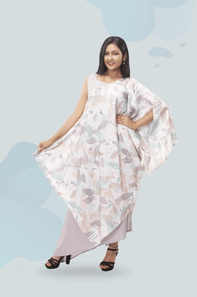 Pawan Asymmetrical Two Piece Dress