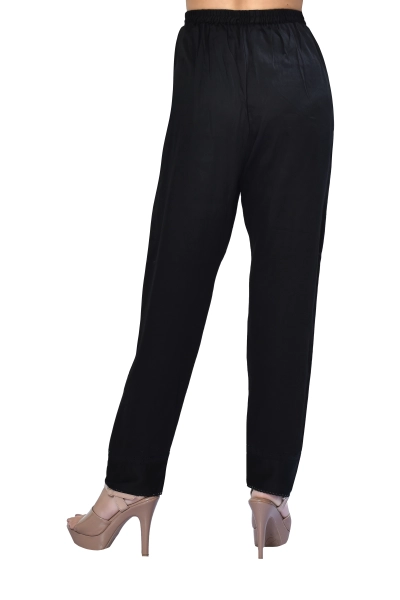 Women Straight Lace Design Pant Or Trouser