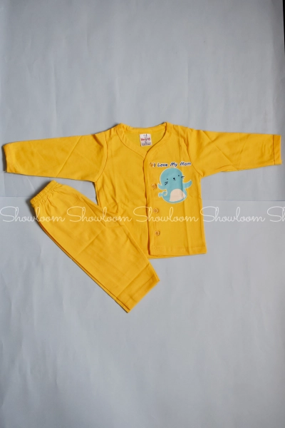 Kids Full Sleeves Printed T-shirt And Full Pant Set