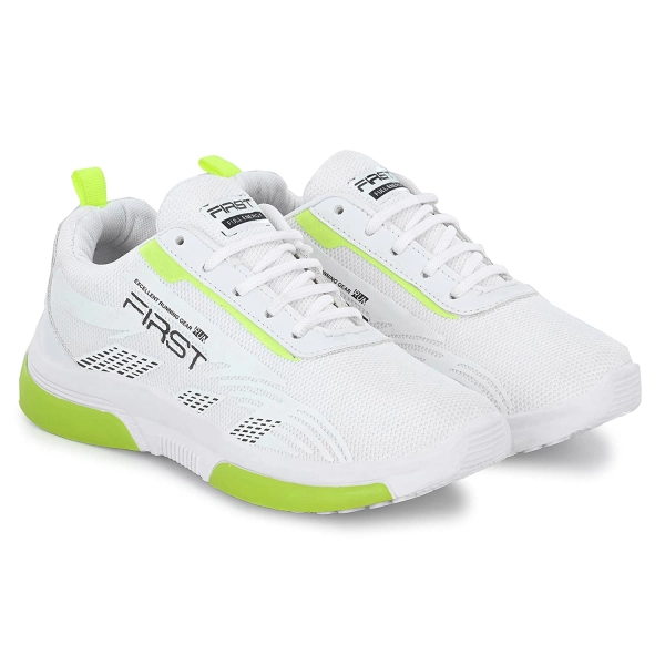 Men's Casual Yellow and White Color Shoe's Lightweight Design