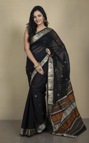 Bengal Handloom Cotton Baluchari Saree