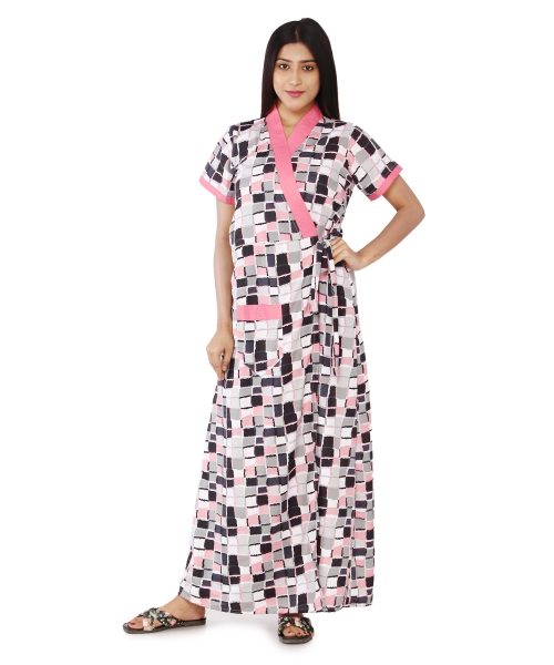 Exclusive Premium Printed Housecoat For Women