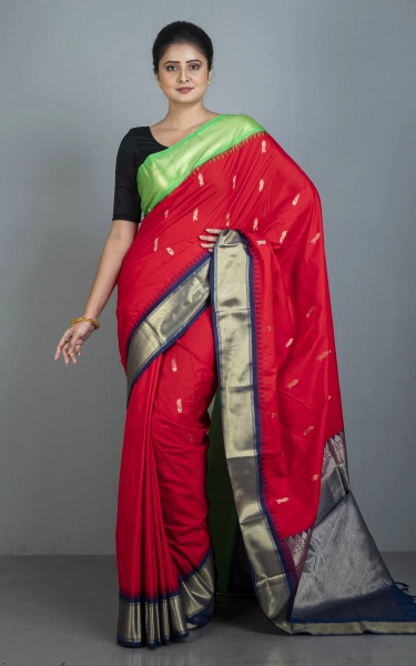 Blended Gadwal Silk Saree