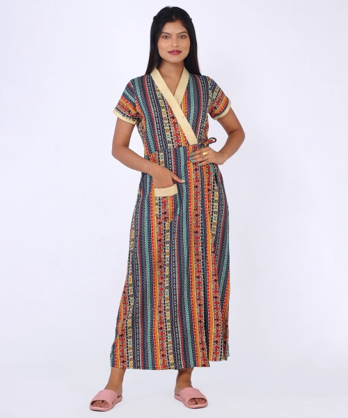 Exclusive Premium Printed Housecoat For Women