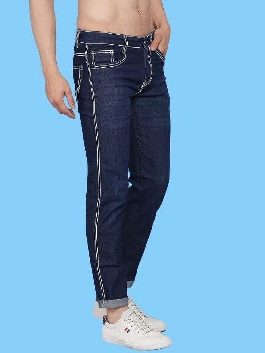 Podge Slim Fit Dark Blue Men's Jeans