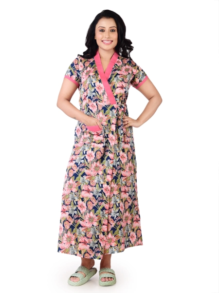 Exclusive Premium Printed Housecoat For Women