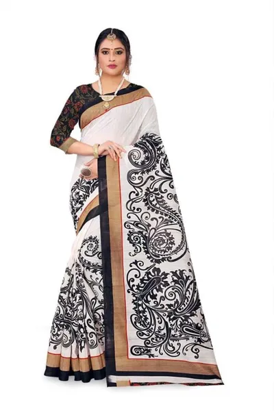 SVB Saree Mysore Silk Kalamkari Saree