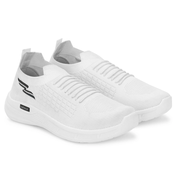 Classic Stylish, Comfortable & Lightweight White Color Shoe's for Men